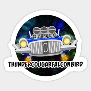 Thundercougarfalconbird! Sticker